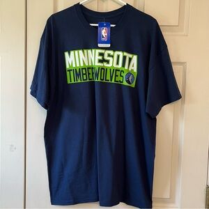 NBA NEW Minnesota Timberwolves Navy T-Shirt-Karl Anthony Towns Jr